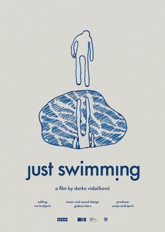 Just swimming poster